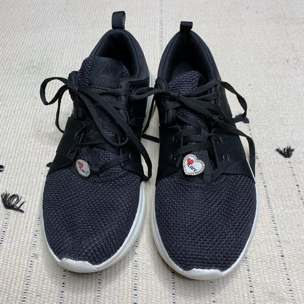 Reebok Black Astroride black Athletic Sneakers - Picture 2 of 10